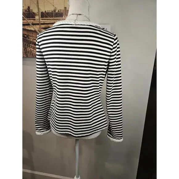 Katherine New York Nautical Jacket with Anchor Buttons #594 - Picture 4 of 9